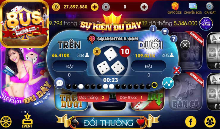 Hướng Dẫn Chơi Game Tài Xỉu online trên 8us